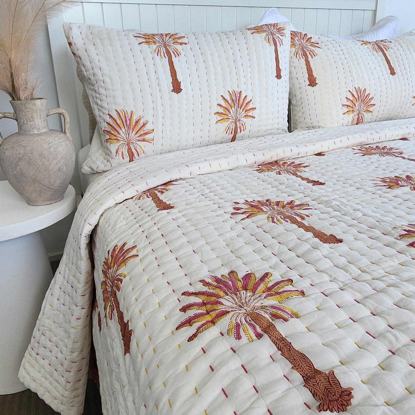 Sunset Palm Tree Handmade