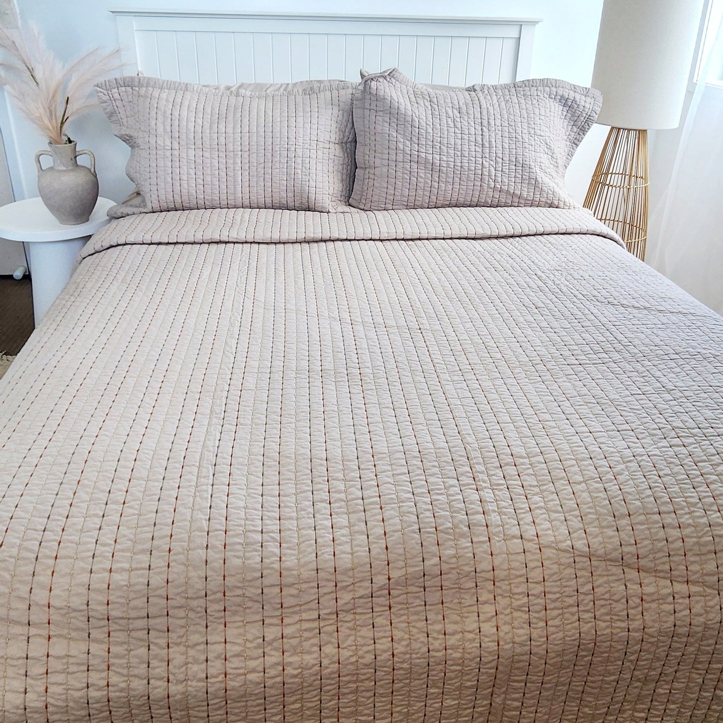 Ivory Coverlet