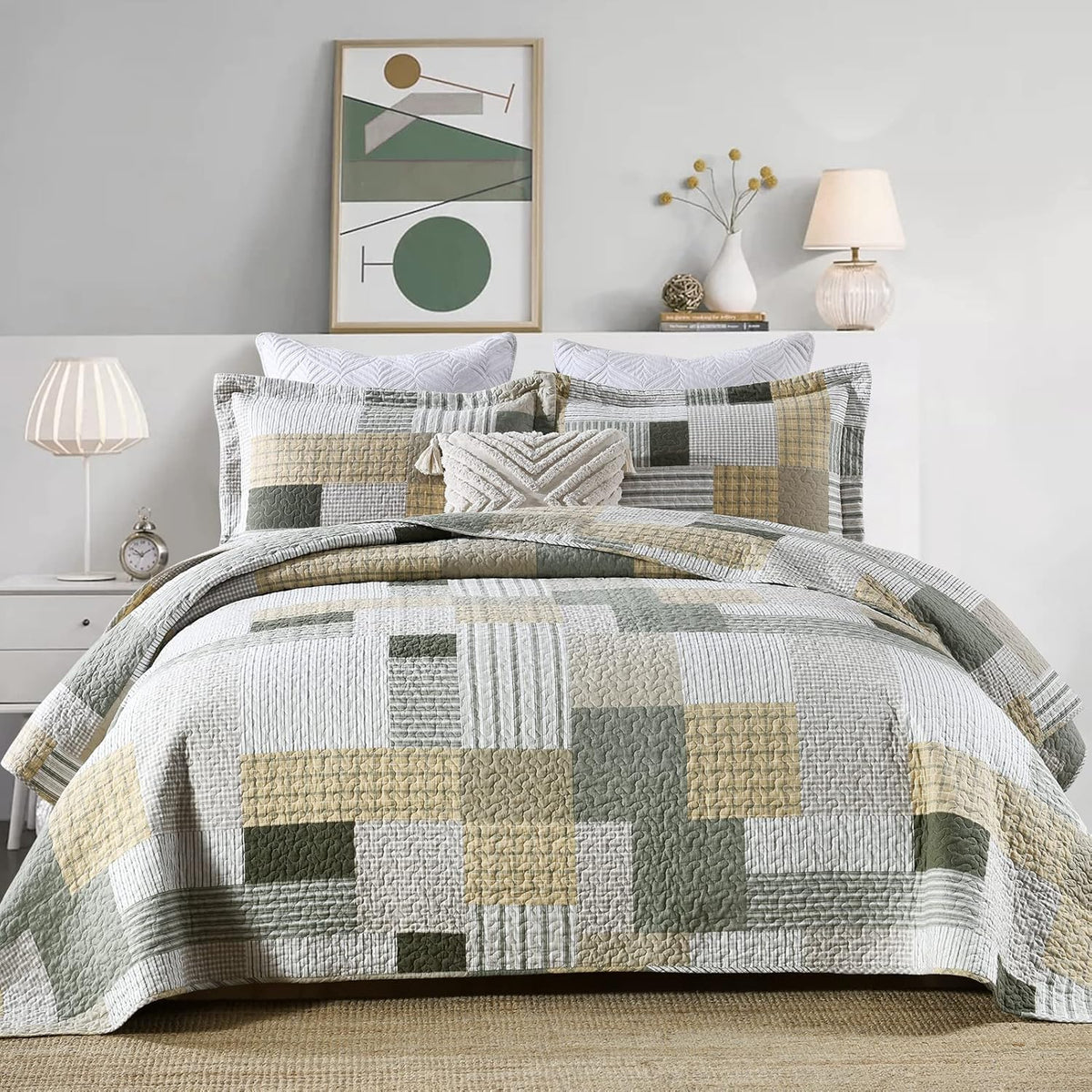 Squares Coverlet