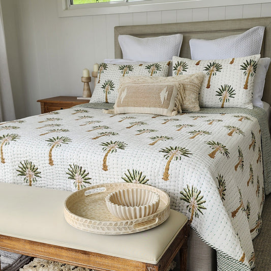 Green Palm Tree Handmade