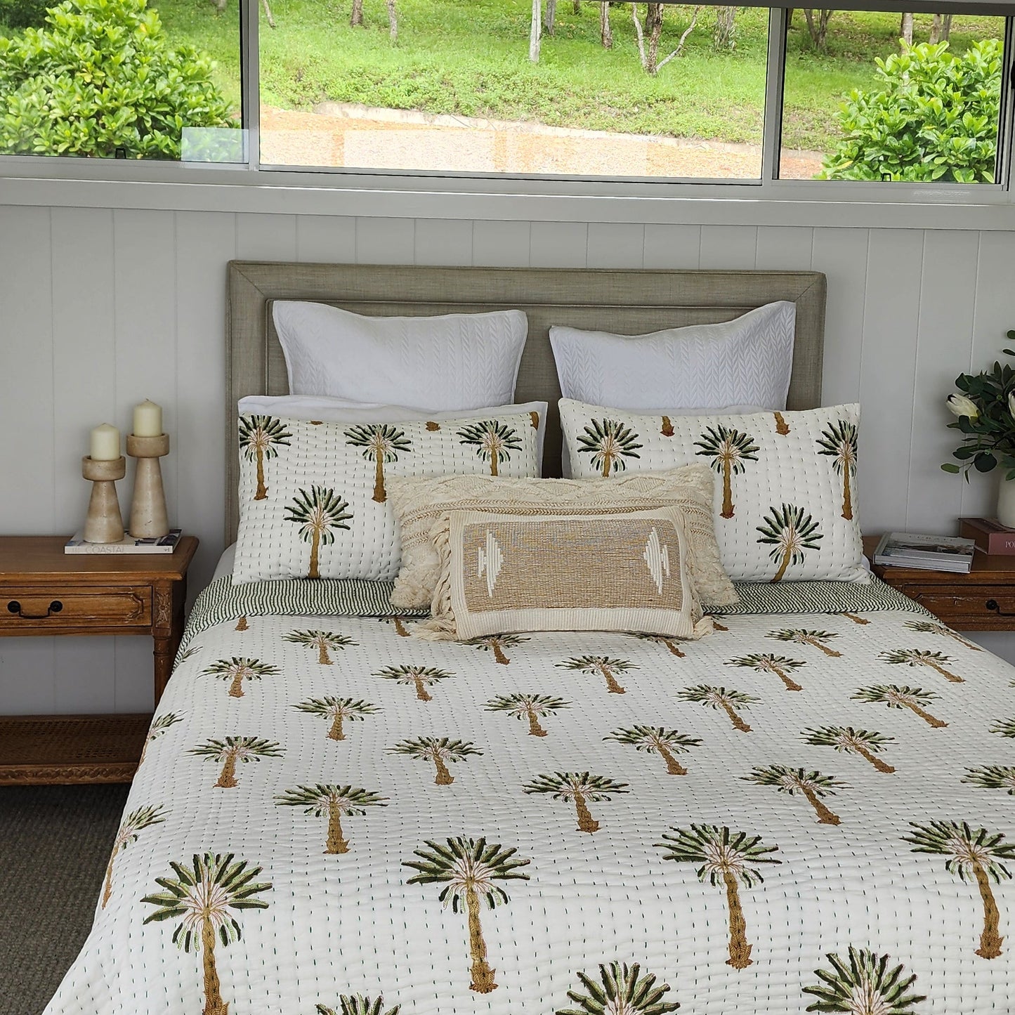 Green Palm Tree Handmade