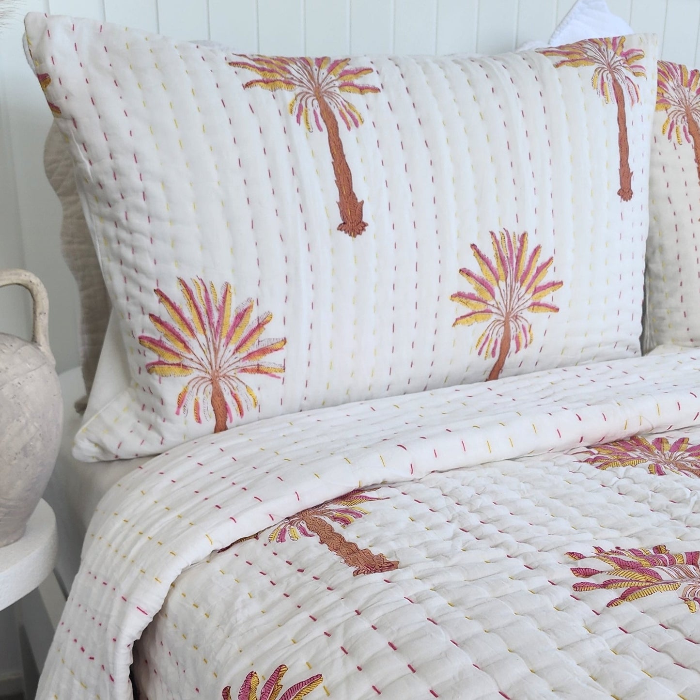 Sunset Palm Tree Handmade