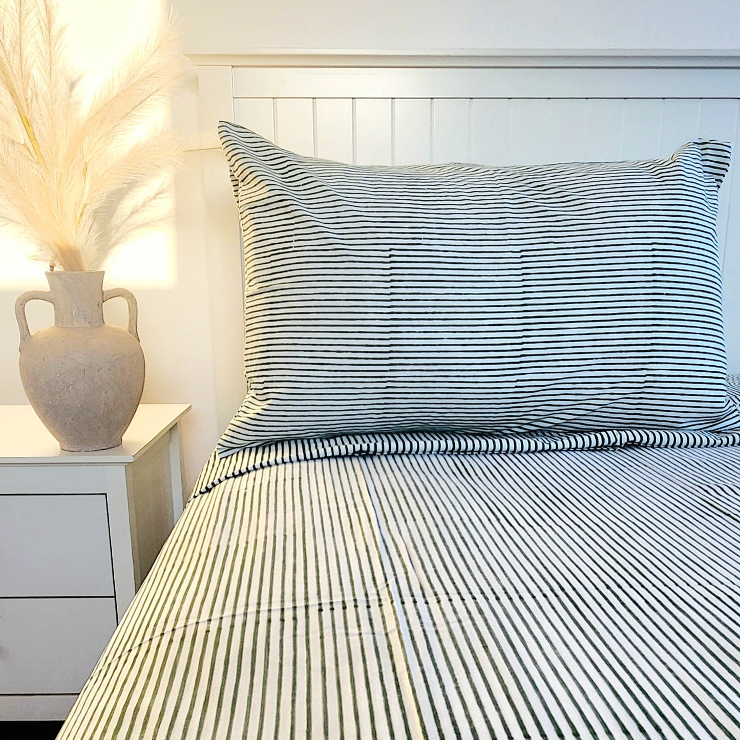 Forest Stripe Sheet Set