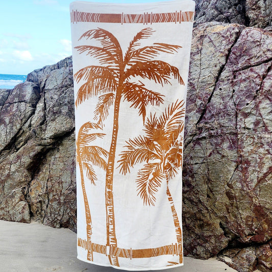 XL Beach Towel Palm Tree