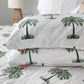 Green Palm Tree Sherpa