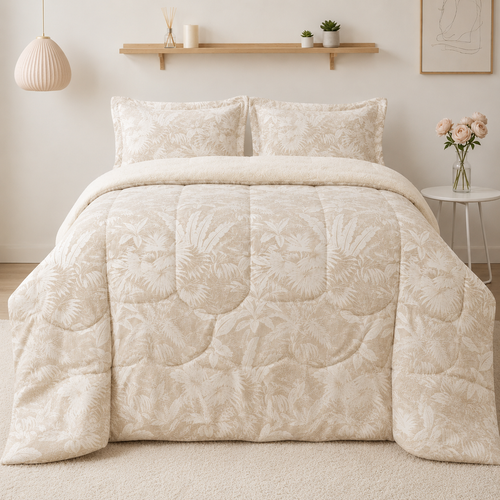 Sandy Flannel Sherpa