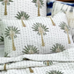 Green Palm Tree Pillowcase