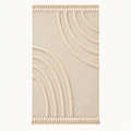 Dune tufted Throw blanket