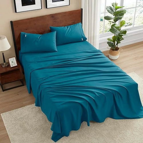 Blue Bamboo Sheet Set