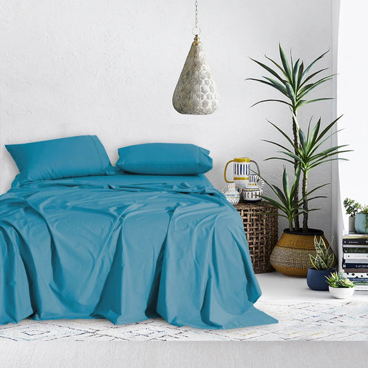 Blue Bamboo Sheet Set