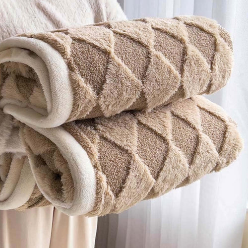 Mocha Fleece Blanket
