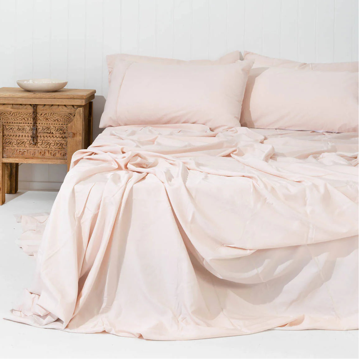 Blush Bamboo Sheet Set