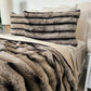 Sand Faux Fur Blanket