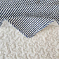 Denim Stripes Sherpa