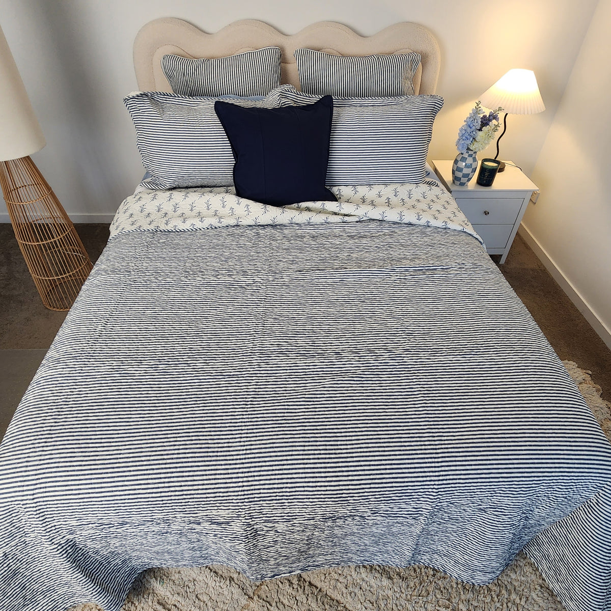 Denim Coverlet