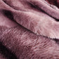 Rose Faux Fur Blanket