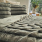 Green Faux Fur Blanket