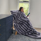 Ocean Faux Fur Blanket