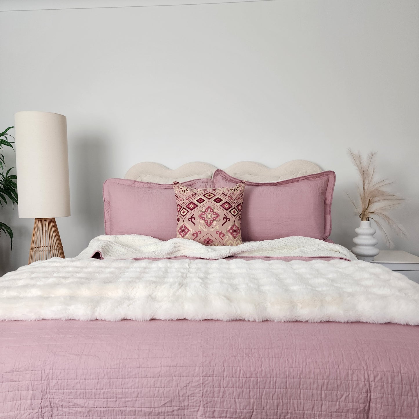 Blush Pink Sherpa