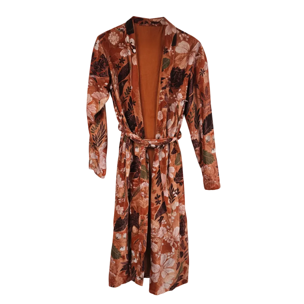 Dahlia Velvet Robe