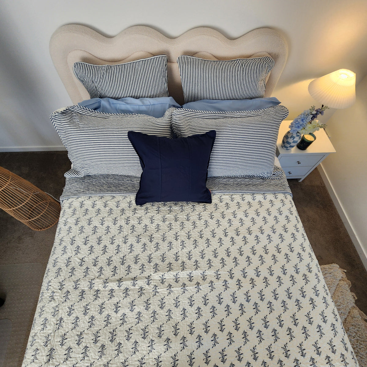 Denim Coverlet
