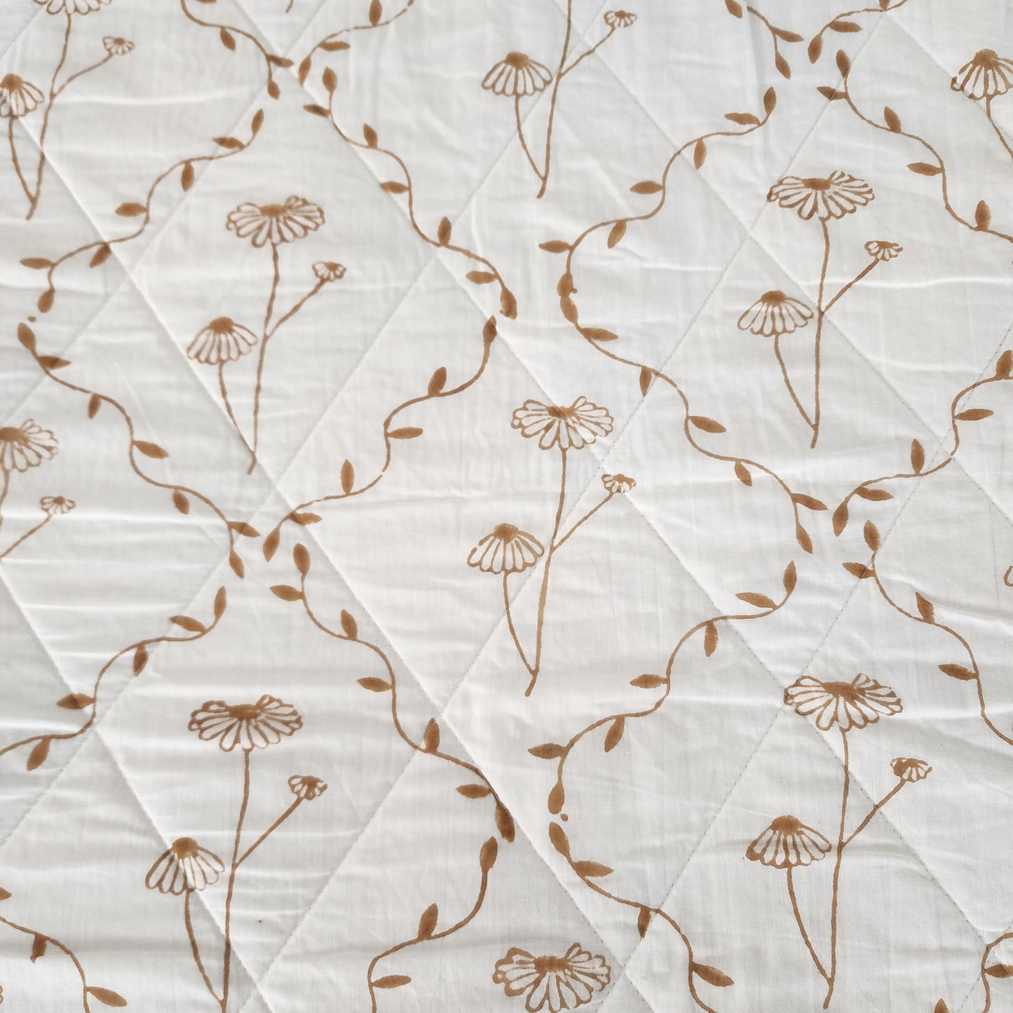 Caramel Flower Sherpa