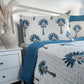 Blue Palm Tree Handmade