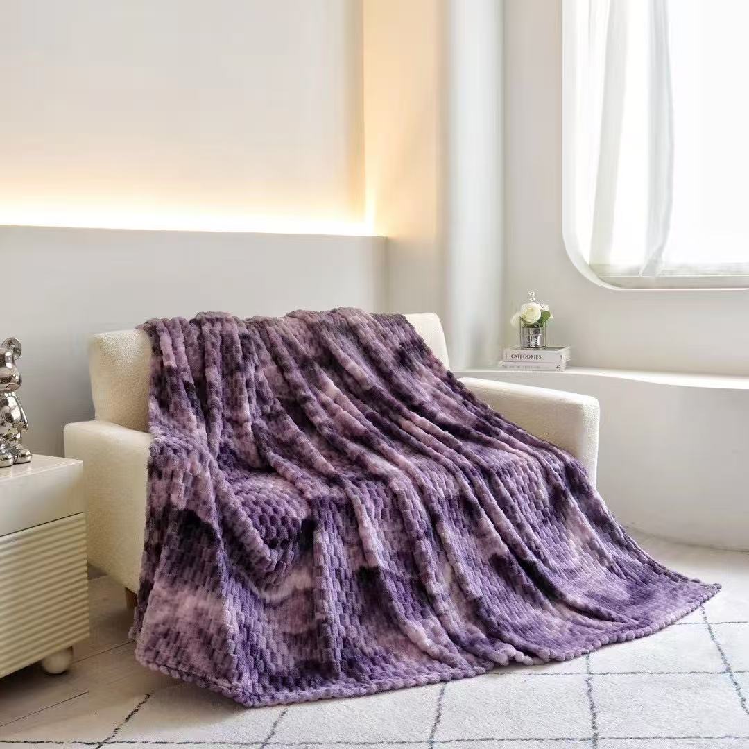 Violet Fleece Blanket