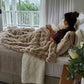 Caramel Faux Fur Blanket