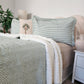 Sage Stripe Sherpa
