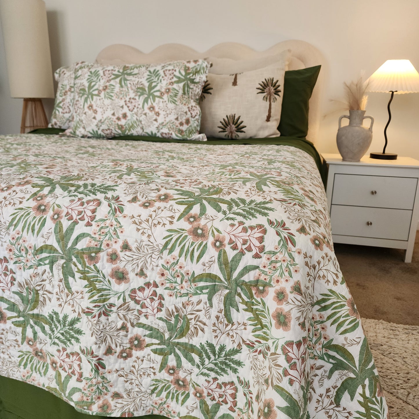 Palm Cove Coverlet
