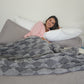 Charcoal Fleece Blanket