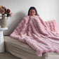 Blossom Faux Fur Blanket