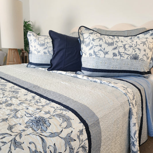 Blue Mist Coverlet