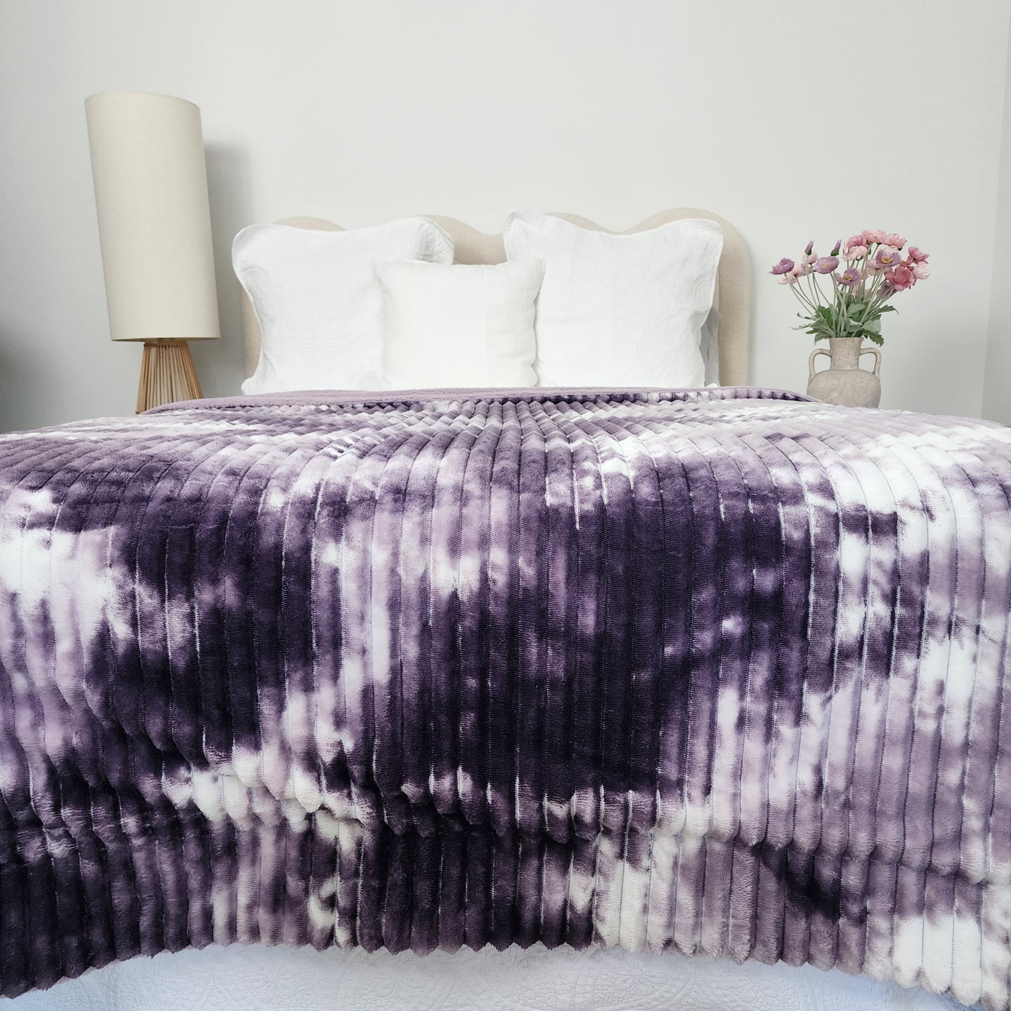 Violet Fleece Blanket