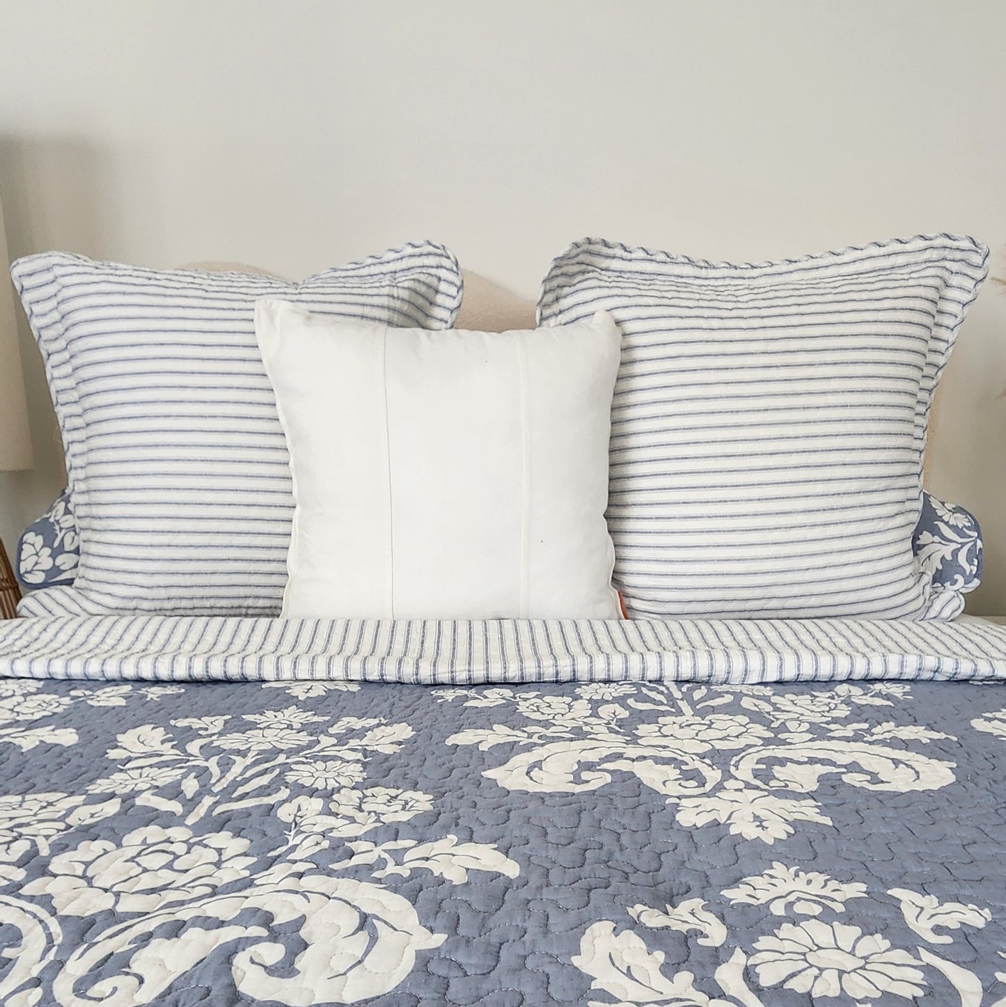 Blue Stripes European Pillowcase