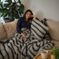 Green Faux Fur Blanket