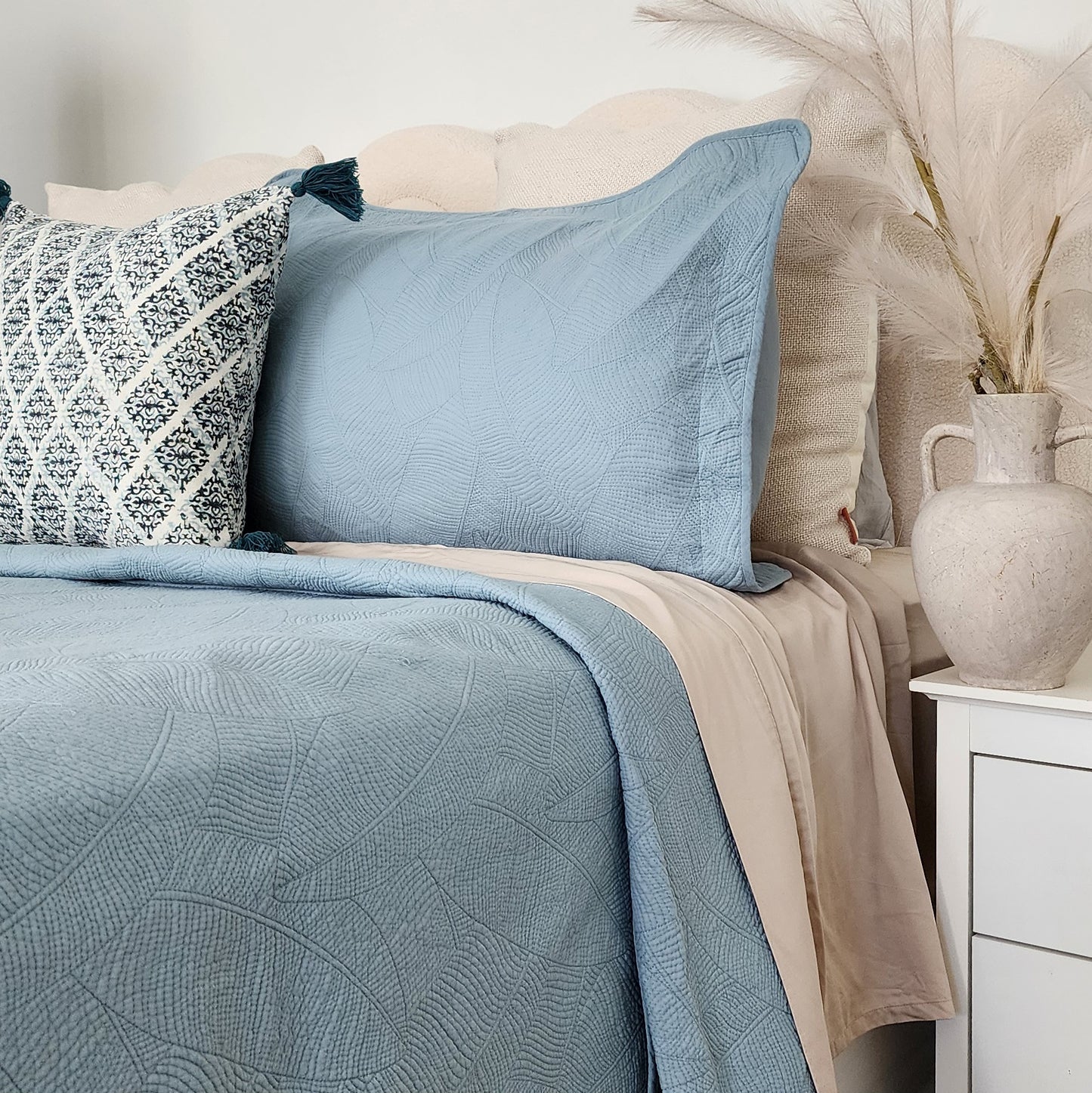 Pacific Blue Coverlet