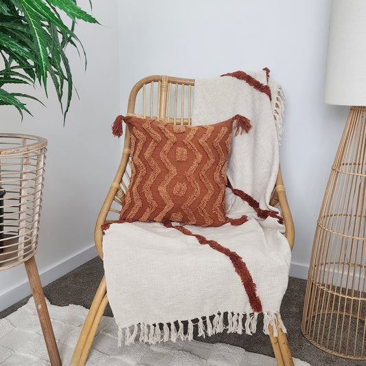 Rust Throw Blanket