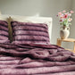 Rose Faux Fur Blanket
