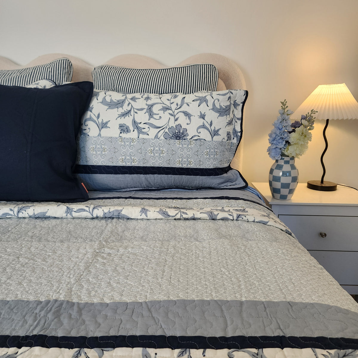 Blue Mist Coverlet