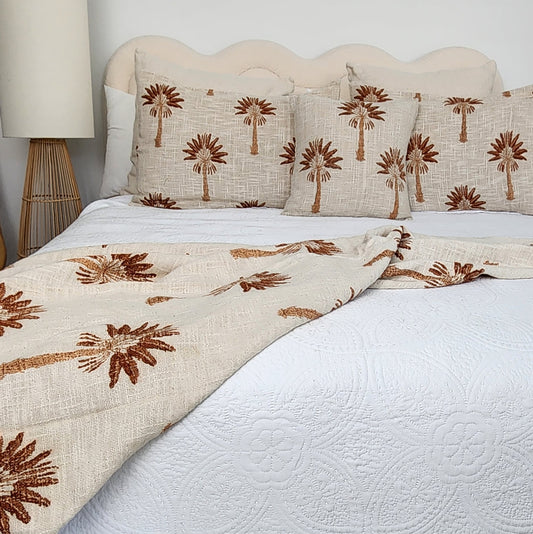 Dune Palm Tree Throw