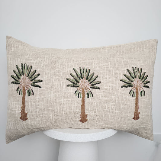 Green Palm Pillowcases