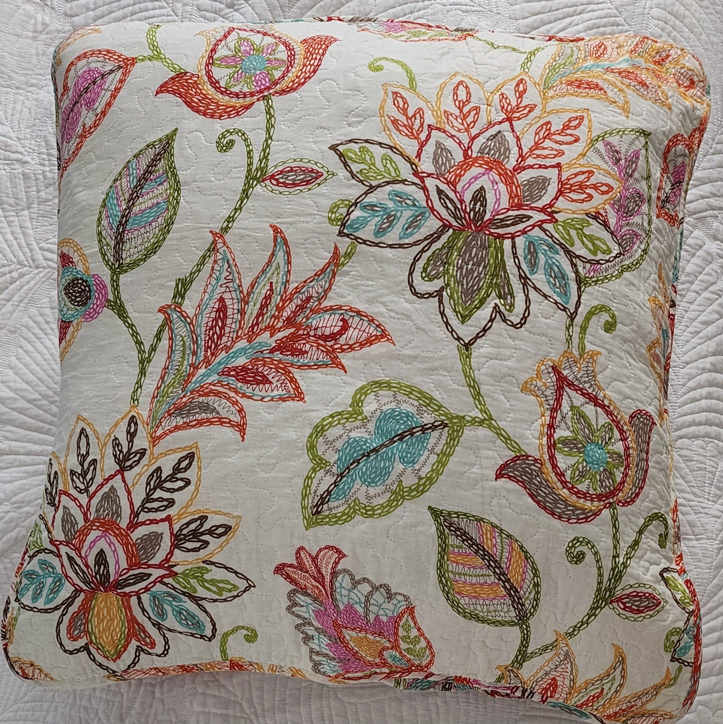 2 Amber European Pillowcases