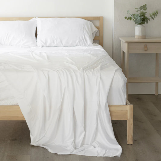 White Bamboo Sheet Set