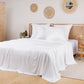 White Bamboo Sheet Set